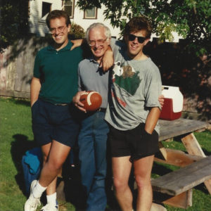 Don with his sons, Elliot and Gabriel